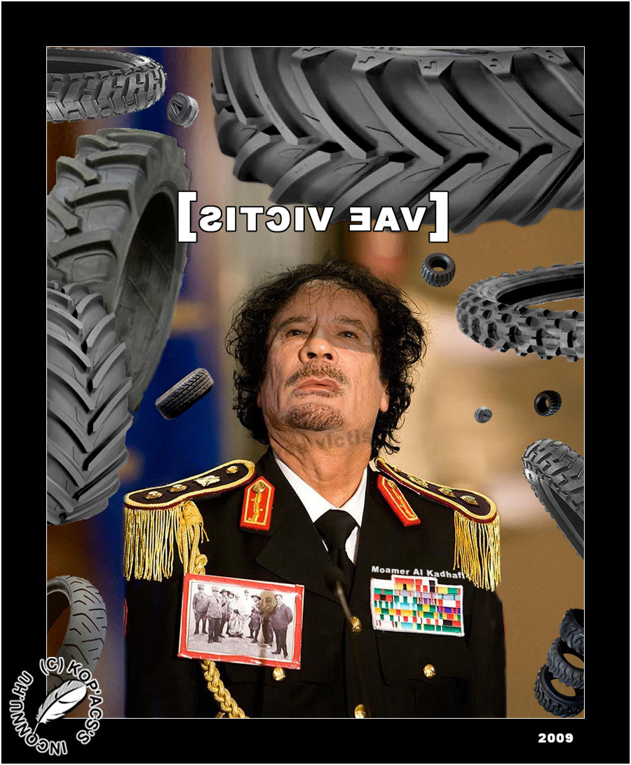Vae Victis - Muammar Gaddafi 2009 - inconnu